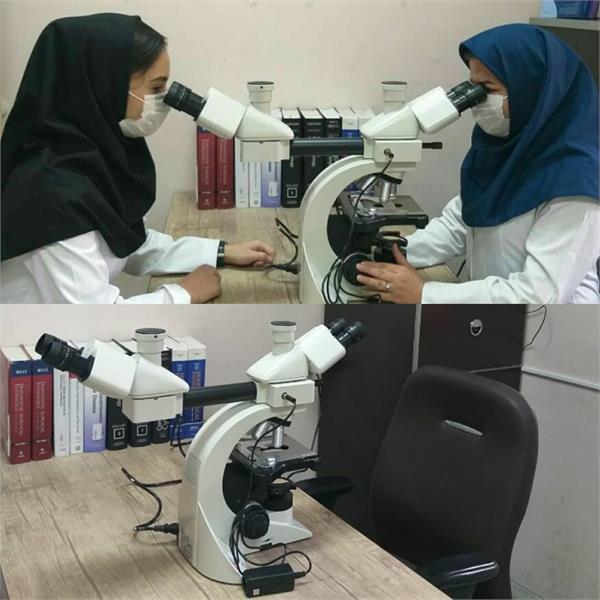 خرید و راه اندازی میکروسکوپ دو چشمی (استاد -شاگرد )