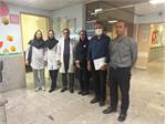 بازدید ممیزی 6 ماهه اول سال بانک خون بیمارستان دکتر محمد کرمانشاهی 1405/06/21