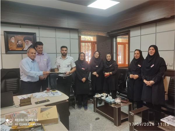 تقدیر روز از همکاران محترم فوریت ها