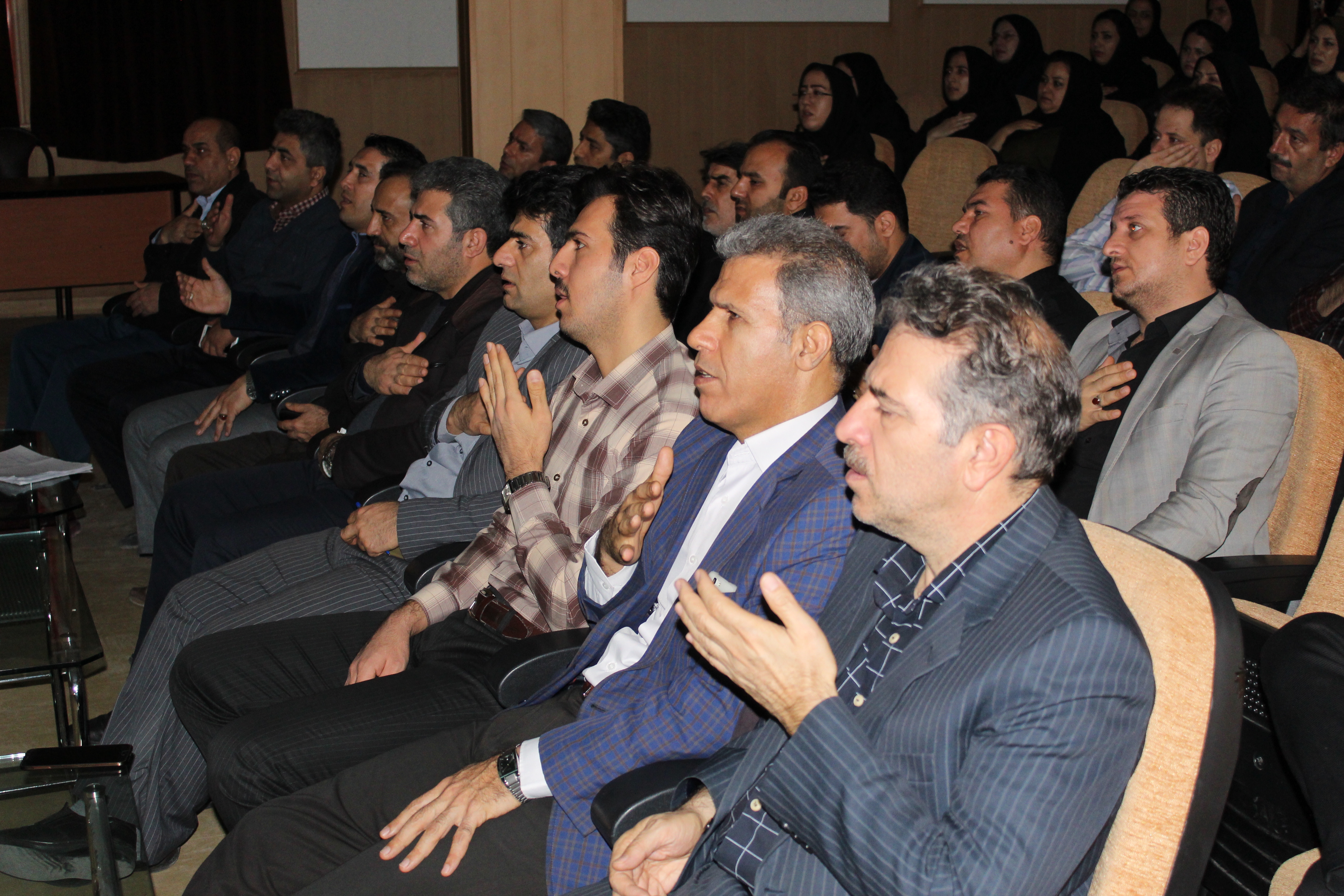 مراسم سردار در سالن