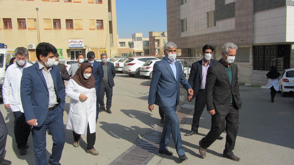 بازدید دکتر مرادی ریاست