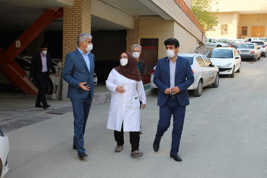 بازدید دکتر مرادی ریاست