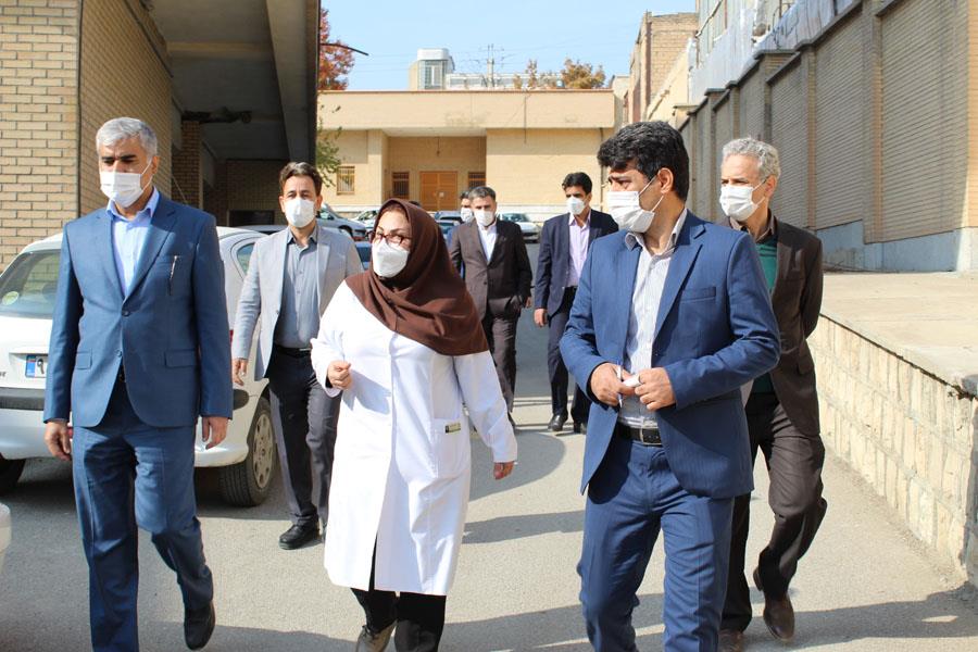بازدید دکتر مرادی ریاست