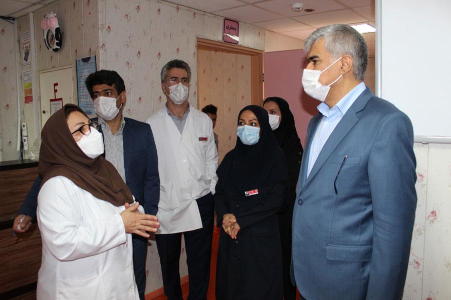 بازدید دکتر مرادی ریاست