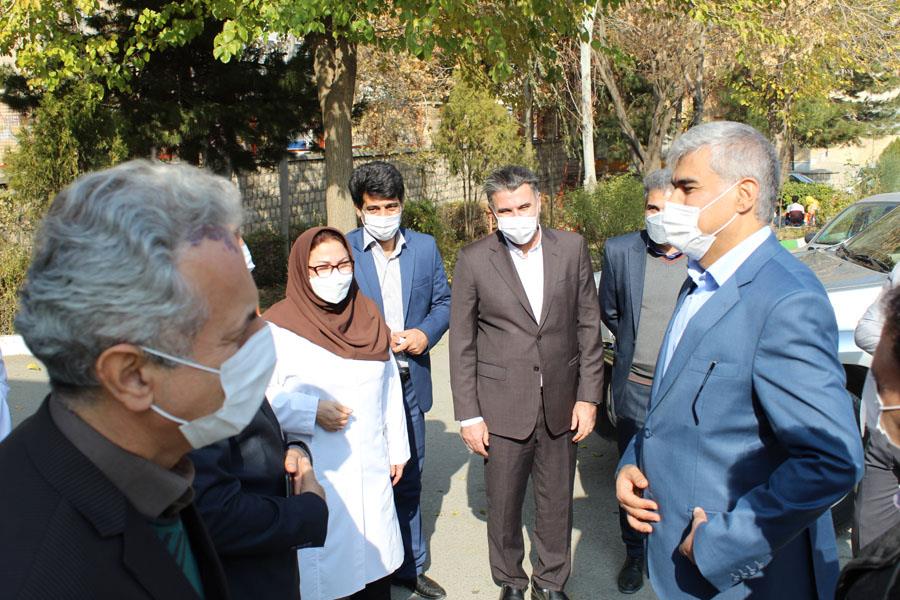 بازدید دکتر مرادی ریاست