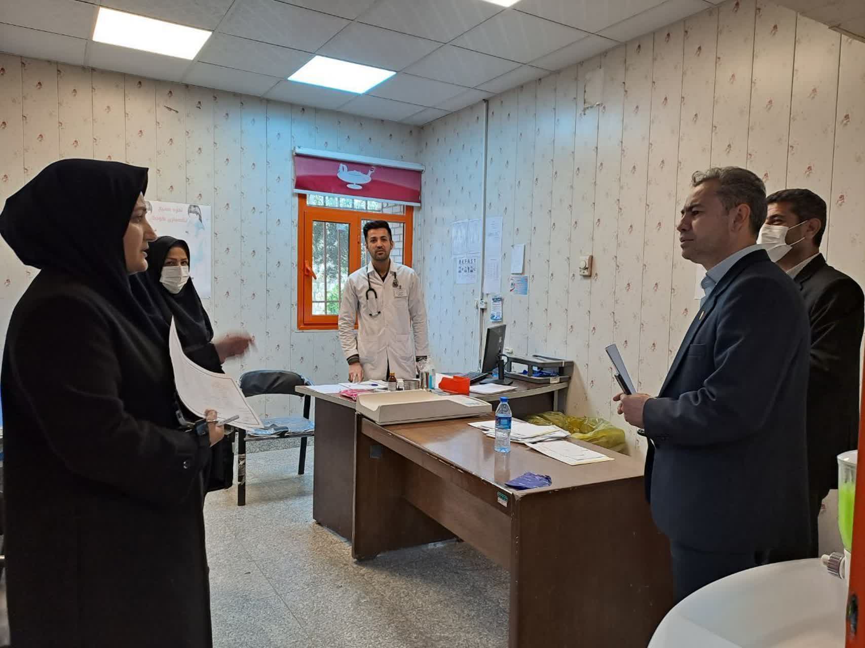 بازدید تیم بازرسی نوروزی ویژه رئیس دانشگاه